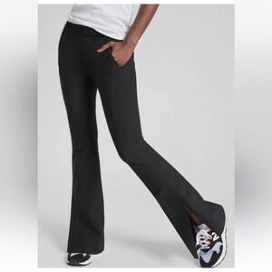 EUC Athleta Black Stellar Flare Trousers size 4
